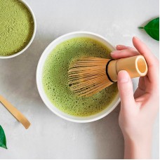 Венчик из белого бамбука AL45231 для приготовления чая матча Часен Чашен 80 ворсинок Венчик из белого бамбука AL45231 для приготовления чая матча Часен Чашен 80 ворсинок