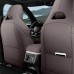 Набор автомобильных чехлов для BYD Song Plus 2024+ полный комплект Dark Brown + Beige