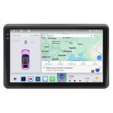 Штатная магнитола Lesko для Nissan NV400  2020-н.в экран 10" 4/64 QLED CarPlay 4G Wi-Fi GPS 360 Prime