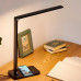 Настольная LED лампа M856 светодиодная с беспроводной зарядкой Black