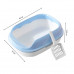 Туалет для кошек с лопаткой Taotaopets 226611 40*29*13,5 см Light Blue