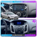 Штатная магнитола Lesko для Ford Focus III Рестайлинг 2014-2019 экран 9" 4/32Gb 4G Wi-Fi GPS Top