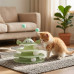 Игрушка Taotaopets 079906 для кота интелектуальная 3-х уровневая Башня Green