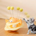 Игрушка Taotaopets 014435 для кота интелектуальная Неваляшка Yellow