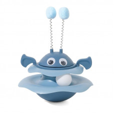 Игрушка Taotaopets 014435 для кота интелектуальная Неваляшка Dark Blue Игрушка Taotaopets 014435 для кота интелектуальная Неваляшка Dark Blue