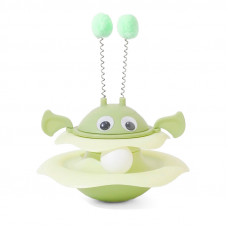 Игрушка Taotaopets 014435 для кота интелектуальная Неваляшка Green Игрушка Taotaopets 014435 для кота интелектуальная Неваляшка Green