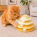 Игрушка Taotaopets 07A10001 для кота интелектуальная 3-х уровневая Башня Yellow