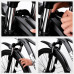 Крыло велосипедное West Biking YP0714036 переднее и заднее быстросменные с светоотражающей вставкой на заднем крыле