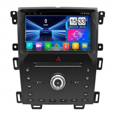 Штатная магнитола Lesko для Ford Edge I Рестайлинг 2010-2014 экран 9" 1/16Gb Wi-Fi GPS Base