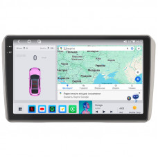 Штатная магнитола Lesko для Hyundai Getz I Рестайлинг ver. 2 2005-2011 экран 9" 4/64 QLED CarPlay 4G Wi-Fi GPS 360 Prime