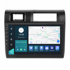 Штатная магнитола Lesko для Toyota Land Cruiser 70 Series 2009-2020 экран 9" 2/32Gb 4G Wi-Fi GPS Top