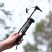 Насос велосипедный West Biking YP0711140 ножной с дополнительными насадками Black