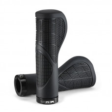 Анатомические грипсы велосипедные West Biking YP0804086 ручки для велосипеда Black