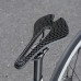 Cедло для велосипеда West Biking YP0801258 углеродное волокно эргономичное с 3D структурой Black