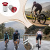 Заглушки в руль West Biking YP0719437 велосипедные Red