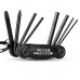 Мультитул West Biking 0719187 карманный набор инструментов для велосипеда Black