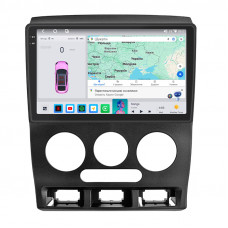 Штатная магнитола Lesko для Kia Rio I Рестайлинг 2002-2005 экран 9" 4/64 QLED CarPlay 4G Wi-Fi GPS 360 Prime