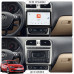 Штатная магнитола Lesko для Volkswagen Polo IV Рестайлинг ver. 2 2005-2009 экран 9" 4/64 QLED CarPlay 4G Wi-Fi GPS 360 Prime
