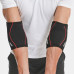 Компрессионный наколенник AOLIKES 7944 для поддержки суставов бандаж фиксатор на руку Black L
