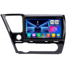 Штатная магнитола Lesko для Honda Civic IX Рестайлинг ver. 2 2013-2017 экран 9" 2/32Gb Wi-Fi GPS Base