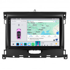 Штатная магнитола Lesko для Ford Ranger III Рестайлинг 2015-2019 экран 9" 4/64Gb CarPlay 4G Wi-Fi GPS Prime