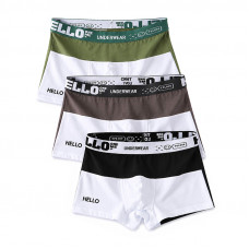 Набор мужских трусов боксеров PB3259 Green/Gray/Black из 3 шт  3XL
