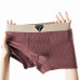 Набор мужских трусов боксеров B6425 Olive/Black/Brick Red из 3 шт 2XL