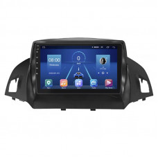 Штатная магнитола Lesko для Ford Kuga II Рестайлинг 2016-2019 экран 9" 2/32Gb 4G Wi-Fi GPS Top