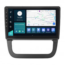 Штатная магнитола Lesko для Volkswagen Jetta V Auto AC 2005-2011 экран 10" 4/64Gb 4G Wi-Fi GPS Top