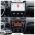 Штатная магнитола Lesko для Volkswagen Golf V Auto AC 2003-2009 экран 10" 4/64 QLED CarPlay 4G Wi-Fi GPS 360 Prime
