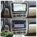 Штатная магнитола Lesko для Volkswagen Scirocco III Auto A/C 2008-2014 экран 9" 4/64Gb 4G Wi-Fi GPS Top
