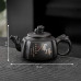 Глиняный чайник 20240409 Pixiu с терморисунком для заваривания чая