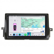 Штатная магнитола Lesko для Toyota Camry VIII (XV70) Рестайлинг 2020- экран 10" 4/64 QLED CarPlay 4G Wi-Fi GPS 360 Prime