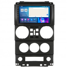 Штатная магнитола Lesko для Jeep Wrangler 4 doors 2007-2010 экран 9" 4/64Gb CarPlay 4G Wi-Fi GPS Prime
