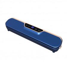 Кухонный вакуумный упаковщик HB-501 для пищевых продуктов упаковщик еды Dark Blue