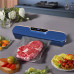 Кухонный вакуумный упаковщик HB-501 для пищевых продуктов упаковщик еды Dark Blue