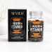 Витаминные капсулы для волос Sevich Hair Vitamin с маслом Кукуи и Алоэ Вера для темных волос и защиты от солнца черные 30шт