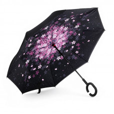 Зонт наоборот Up-Brella Цветы Вишни