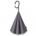 Зонт наоборот Up-Brella 1160 трость обратного сложения Smoke Gray