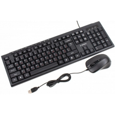 Комплект (клавіатура + миша) Gembird KBS-UM-03-UA Black