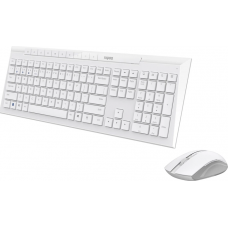 Комплект (клавіатура, миша) бездротовий Rapoo 8210М Wireless White