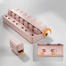 Таблетница ZS-POZ7 органайзер для таблеток 7 ячеек на 7 дней Light Pink