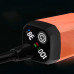 Портативный душ 7800 mAh с насосом на аккумуляторе полевой электрический аккумуляторный переносной душ для дачи кемпинга походов Orange