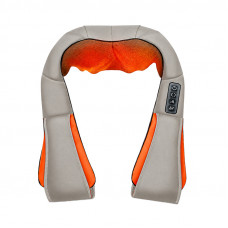 Роликовый массажер для шеи и плеч Massager of Neck Kneading Beige + Orange Роликовый массажер для шеи и плеч Massager of Neck Kneading Beige + Orange