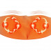 Роликовый массажер для шеи и плеч Massager of Neck Kneading Beige + Orange