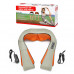 Роликовый массажер для шеи и плеч Massager of Neck Kneading Beige + Orange