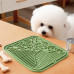 Лизательный коврик Taotaopets TT069909 антистресс для собак и кошек силиконовый 20*20 см Green