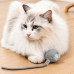 Умный мяч с хвостом веревкой Taotaopets 025527 игрушка для кошек и собак интерактивная убегающая веревка-дразнилка  Gray