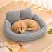 Лежак пуфик для котов собак Taotaopets TT-515511 диван для домашних животных Gray 50*45*25 см