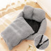 Лежак пуфик для котов собак Taotaopets TT-515511 диван для домашних животных Gray 50*45*25 см